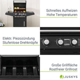 GASGRILL Louisiana schwarz