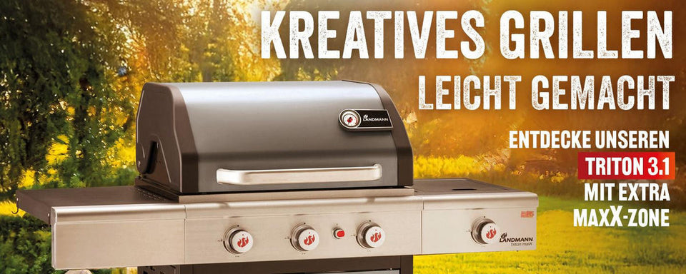 GASGRILL Grau, Schwarz