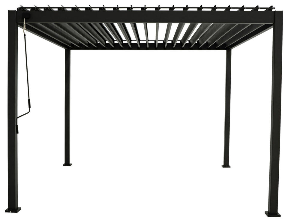 GARDENSON Pergola Metall in Anthrazit