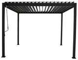 GARDENSON Pergola Metall in Anthrazit