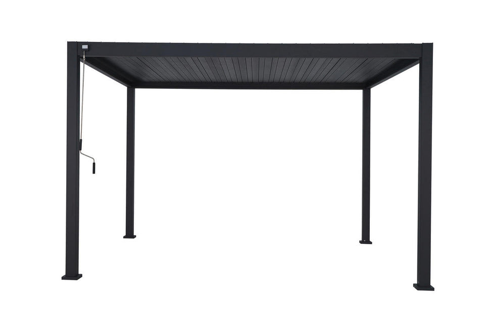 GARDENSON Pergola Metall in Anthrazit