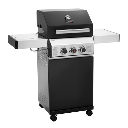 GASGRILL BLACK 2+1