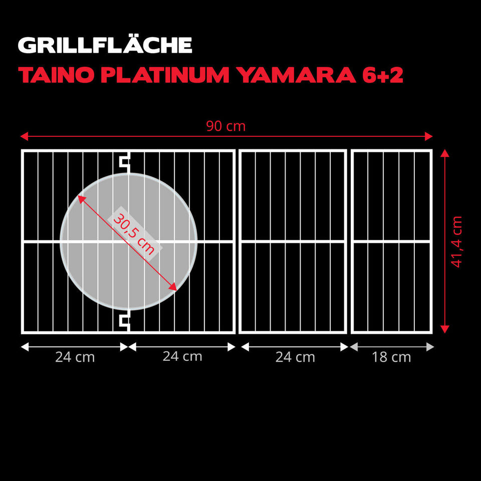 GASGRILL Platinum Yamara 6+2
