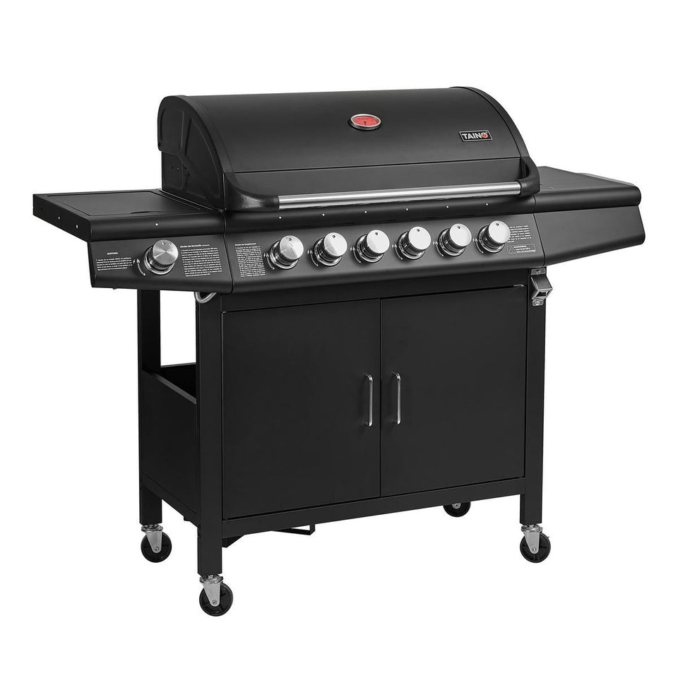 GASGRILL RED 6+1