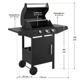 GASGRILL Louisiana schwarz