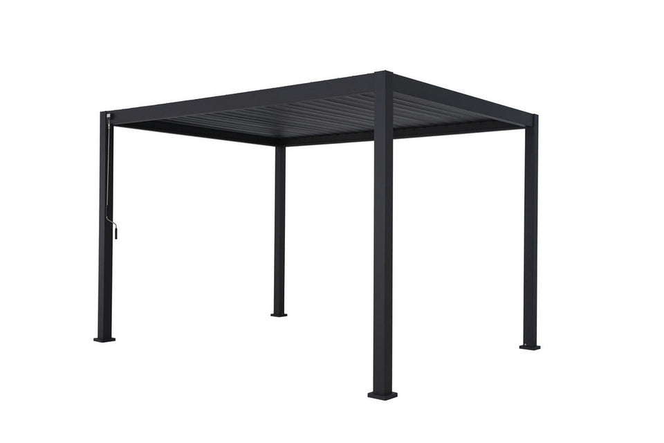 GARDENSON Pergola Metall in Anthrazit