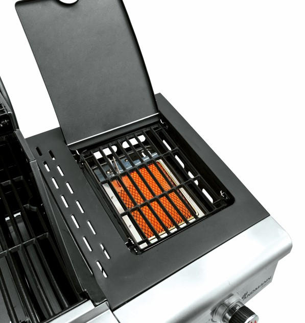 GASGRILL Grau, Schwarz