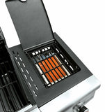 GASGRILL Grau, Schwarz