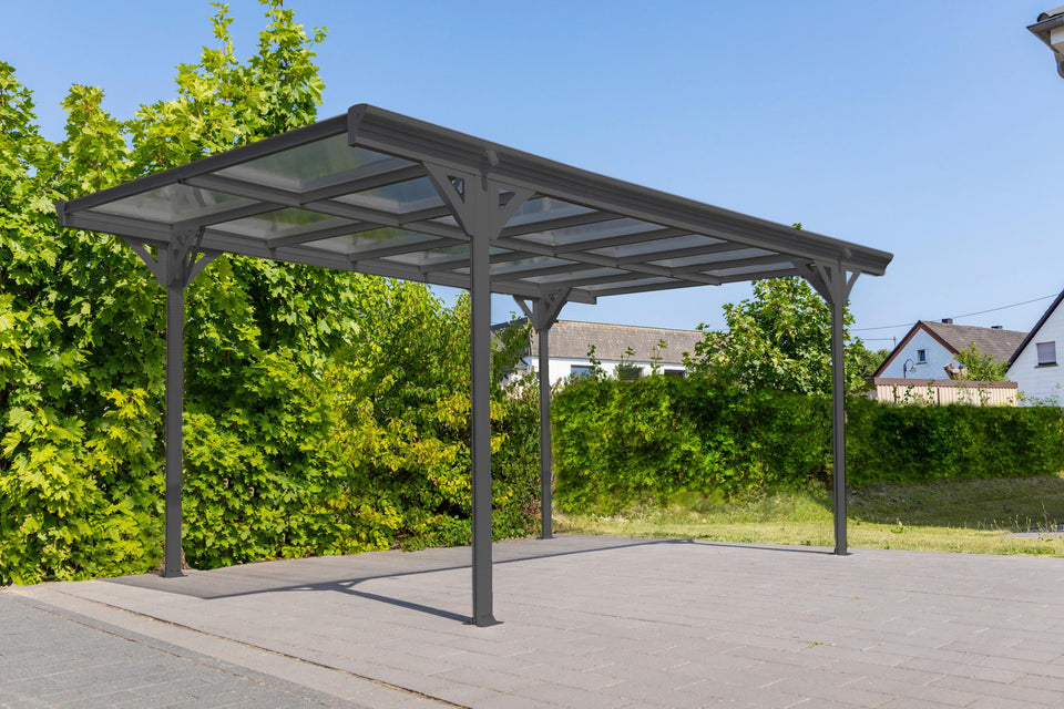 CARPORT 305/232/503 cm Aluminium
