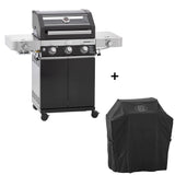 RÖSLE Gasgrill "Videro G3-S Vario+" & Abdeckhaube