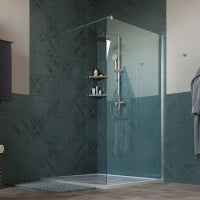 Walk-In-Dusche im Standardmaß