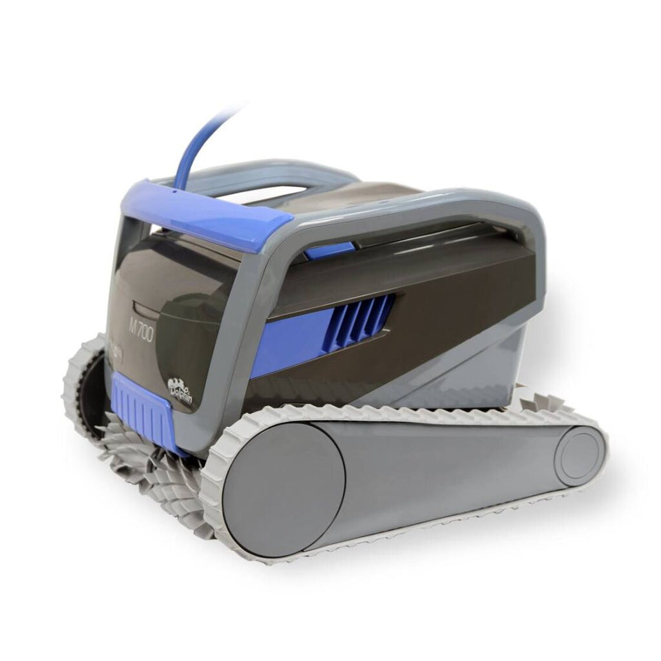 Poolroboter Dolphin M700 Wifi Wand- und Bodenreinigung mit Caddy