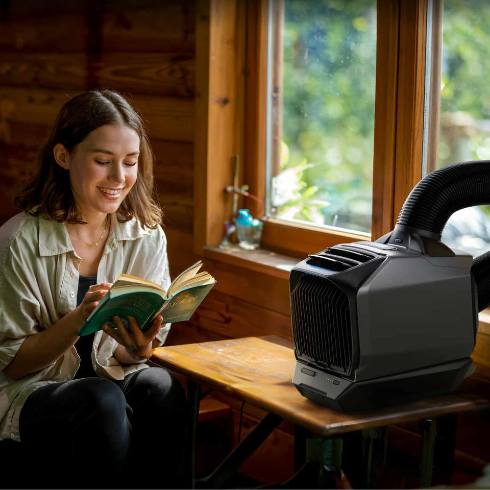 EcoFlow WAVE 3 tragbare Klimaanlage + Zusatzakku