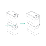 ZENDURE AB2000 Batterie [ 1920Wh / 1200W ] LiFeP04 | Batterie-Erweiterung zu Ihrem Zendure-Balkonkraftwerk