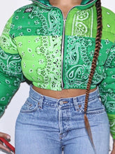 Kira Bandana Puffer Coat