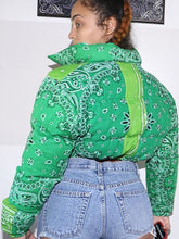 Kira Bandana Puffer Coat